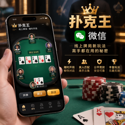 扑克王微信:线上牌局新玩法,高手都在用的秘密