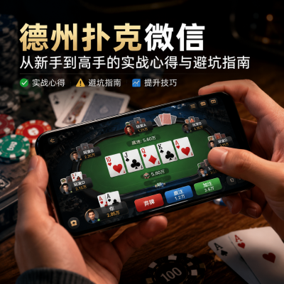 德州扑克微信:从新手到高手的实战心得与避坑指南