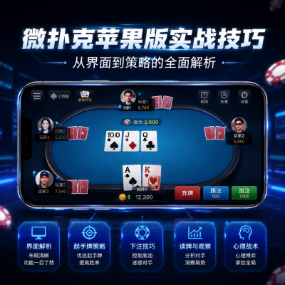 微扑克苹果版实战技巧:从界面到策略的全面解析