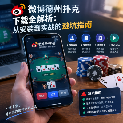 微博德州扑克下载全解析:从安装到实战的避坑指南