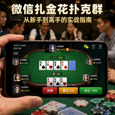 微信扎金花扑克群:从新手到高手的实战指南